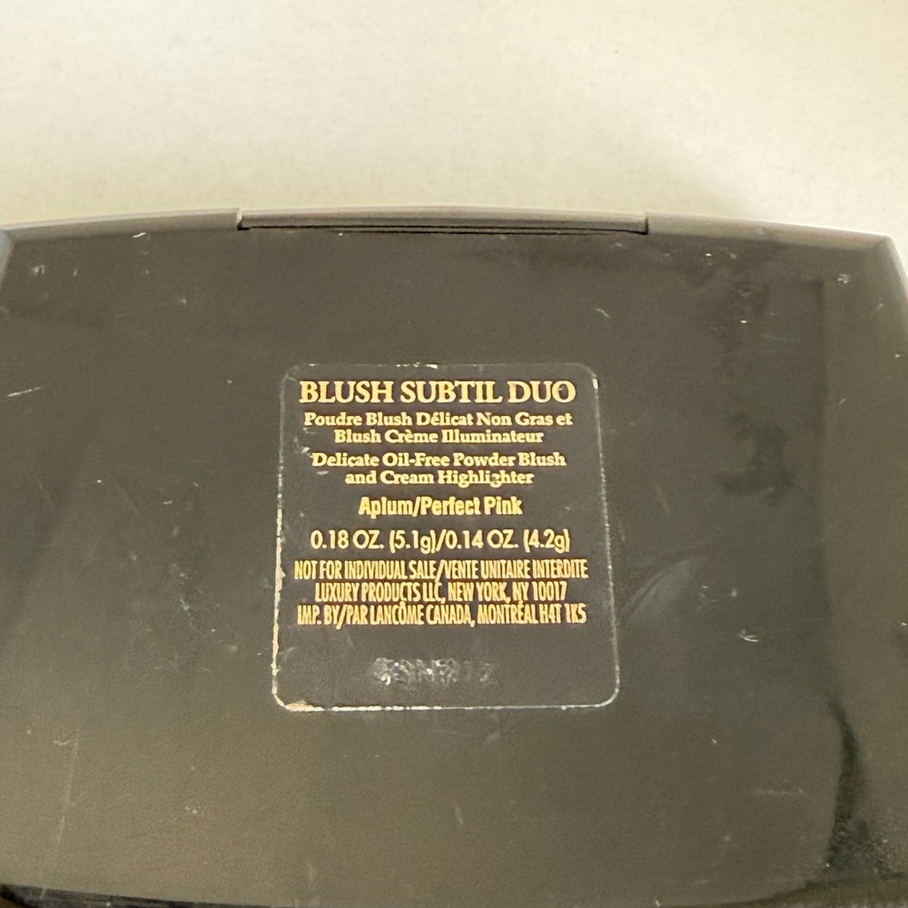Lancome Blush Subtil Dou Aplum and Perfect Pink. NWOT - Picture 5 of 5